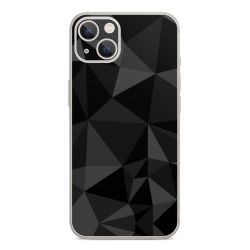 Motif Polygone Noir