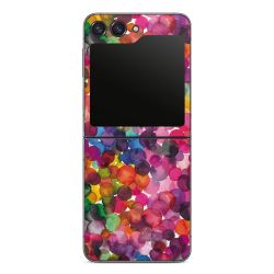 Punti acquerello sovrapposti