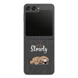 Just Do It Slowly Sloth Grey