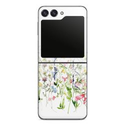Fleurs de prairie printanières colorées