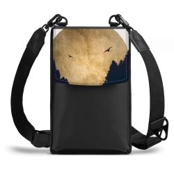 Twee vogels en de maan