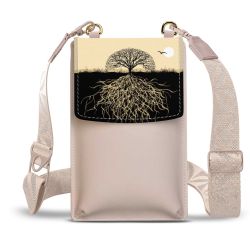 Minibag mit Gurtband Weiss