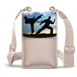 Minibag mit Gurtband Weiss