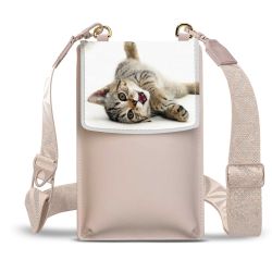 Minibag mit Gurtband Weiss