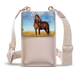 Minibag mit Gurtband Weiss