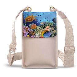 Minibag mit Gurtband Weiss