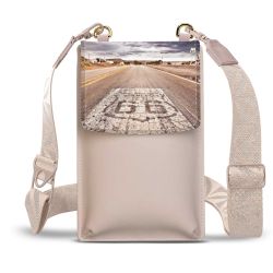Minibag mit Gurtband Weiss