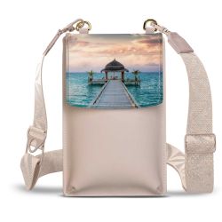 Minibag mit Gurtband Weiss