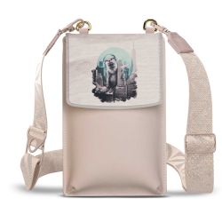 Minibag mit Gurtband Weiss