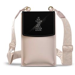Minibag mit Gurtband Weiss