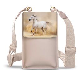 Minibag mit Gurtband Weiss