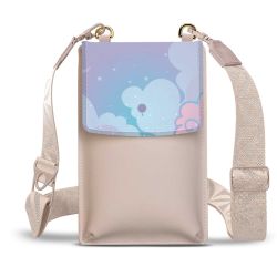 Minibag mit Gurtband Weiss