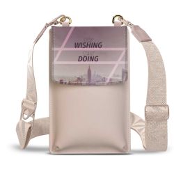 Minibag mit Gurtband Weiss