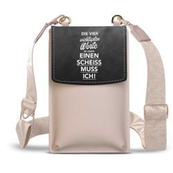 Minibag mit Gurtband Weiss