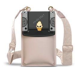 Minibag mit Gurtband Weiss