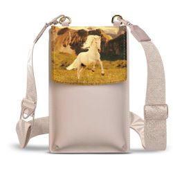 Minibag mit Gurtband Weiss