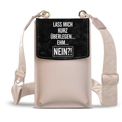 Minibag mit Gurtband Weiss