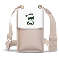 Minibag mit Gurtband Weiss