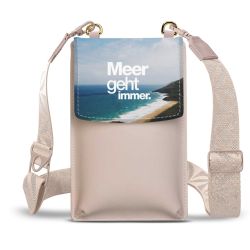 Minibag mit Gurtband Weiss