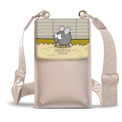 Minibag mit Gurtband Weiss