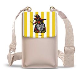 Minibag mit Gurtband Weiss