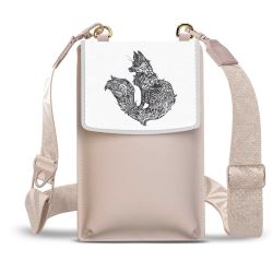 Minibag mit Gurtband Weiss