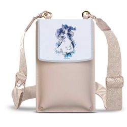 Minibag mit Gurtband Weiss