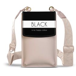 Minibag mit Gurtband Weiss