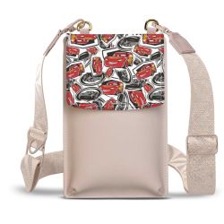 Minibag mit Gurtband Weiss