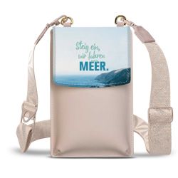 Minibag mit Gurtband Weiss