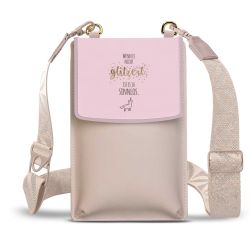 Minibag mit Gurtband Weiss