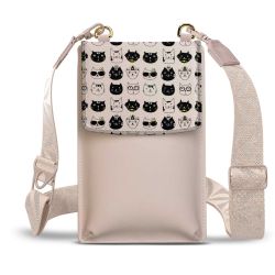 Minibag mit Gurtband Weiss