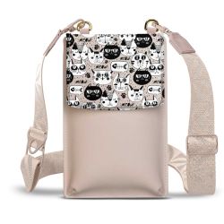 Minibag mit Gurtband Weiss