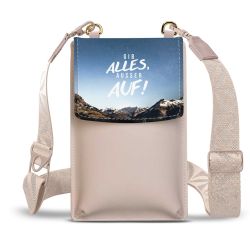 Minibag mit Gurtband Weiss