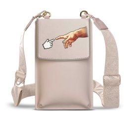 Minibag mit Gurtband Weiss