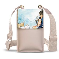 Minibag mit Gurtband Weiss