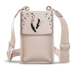 Minibag mit Gurtband Weiss