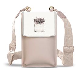 Minibag mit Gurtband Weiss