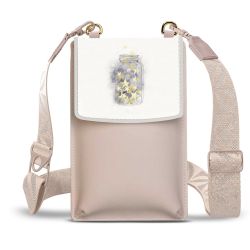 Minibag mit Gurtband Weiss