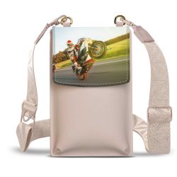 Minibag mit Gurtband Weiss