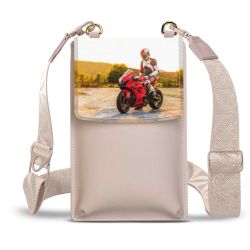 Minibag mit Gurtband Weiss