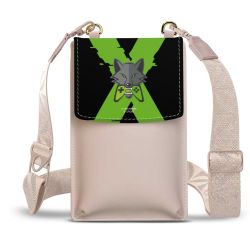 Minibag mit Gurtband Weiss