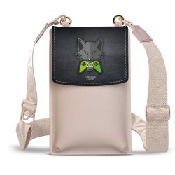 Minibag mit Gurtband Weiss