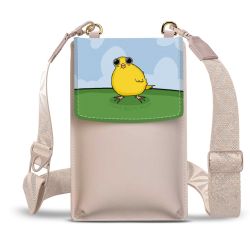 Minibag mit Gurtband Weiss