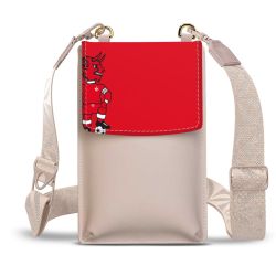 Minibag mit Gurtband Weiss
