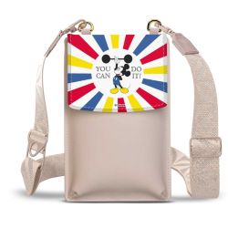 Minibag mit Gurtband Weiss