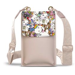 Minibag mit Gurtband Weiss