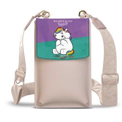 Minibag mit Gurtband Weiss