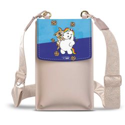 Minibag mit Gurtband Weiss