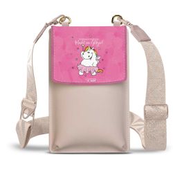Minibag mit Gurtband Weiss